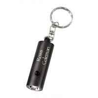 Personalized Laser Engraved Mini Flashlight Key Chain, Choose Your Color Personalized Laser Engraved Mini Flashlight Key Chain, Choose Your Color