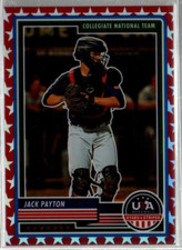 2023 USA Baseball Stars and Stripes Red #79 Jack Payton /149