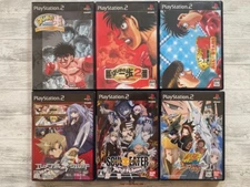 SONY PS2 Hajime no Ippo  & Elemental Gelade & Soul Eater & Shaman King set