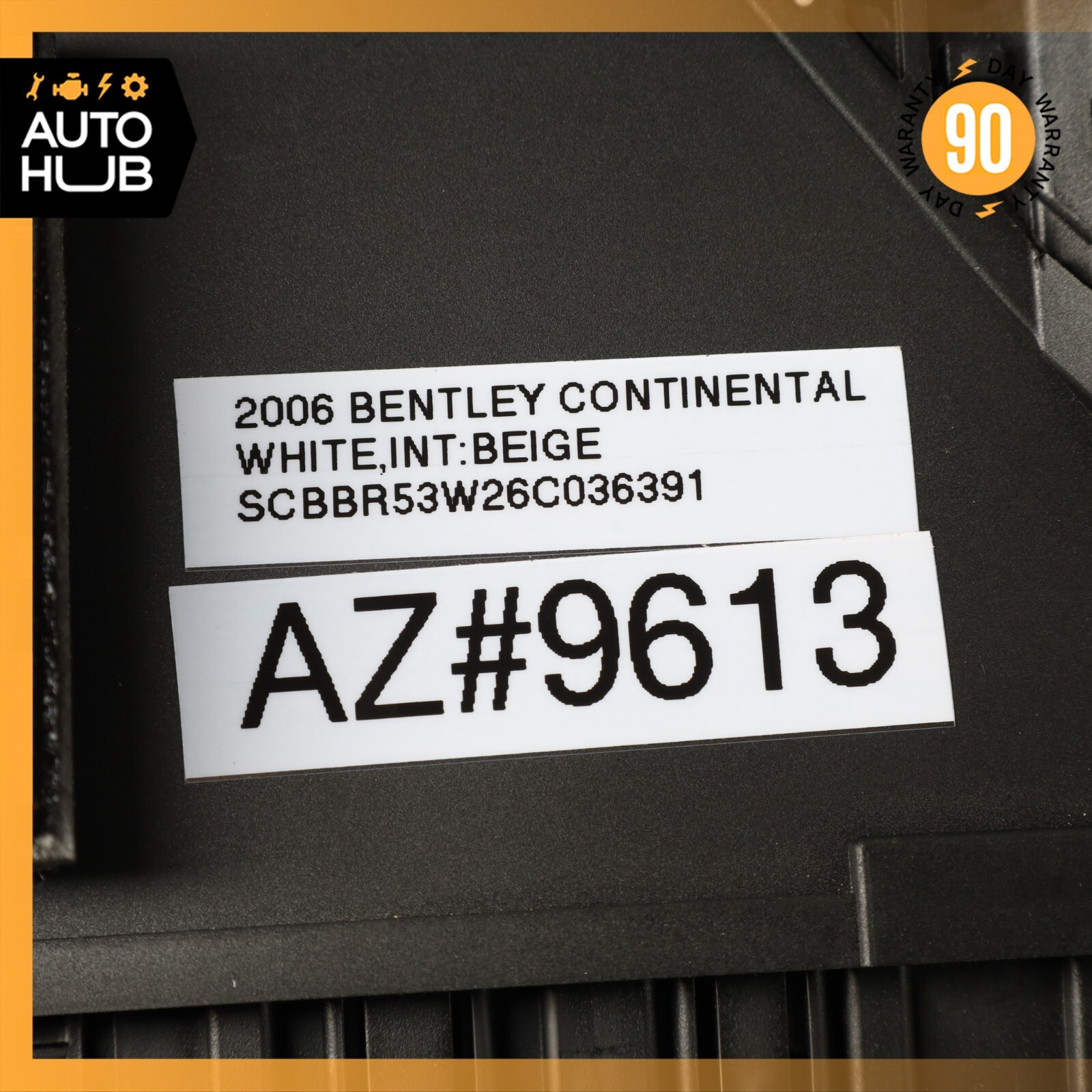 Bentley Continental Flying Spur Rear Right Quarter Window Regulator Motor 80k