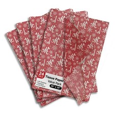 24 Sheets Ho Ho Ho Christmas Tissue Paper 20x30 Inch for Gift Bag Boxes