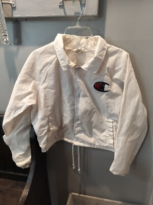 Windbreaker Jacket White Champion Jacket Womens Champion Womens