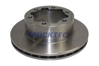 Trucktec Automotive 2X Bremsscheibe Hinten InnenbelüFtet FüR VW Crafter 30-50