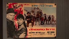 I MAGNIFICI SETTE- Fotobusta originale- Steve Mc Queen, Yul Brynner- 1960 -