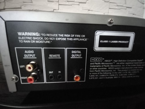 Harman Kardon HD 755 Lettore CD senza telecomando - Foto 5 di 6