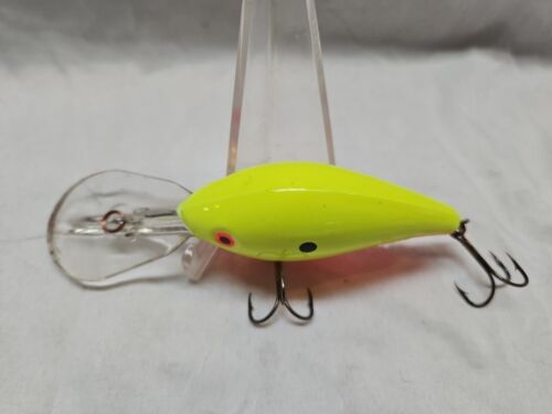 Uomo grande 5 pollici. Esca da Pesca Deep Diving Crankbait Giallo/Arancione - Foto 3 di 8