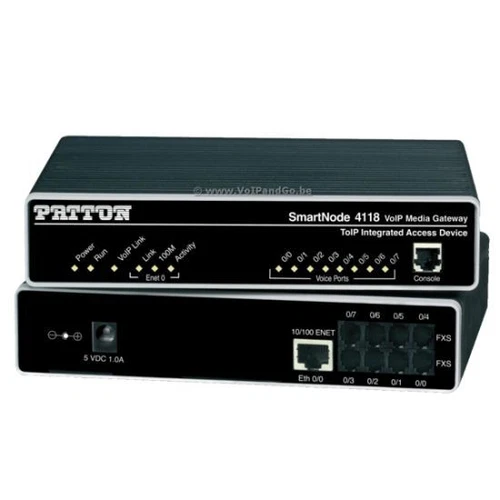 Gateway VoIP Patton SN4118/JS/EUI 8 FXS
