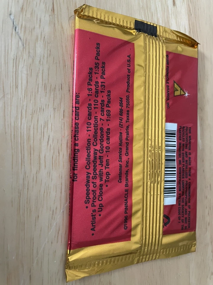 1996 Pinnacle Racers Choice Cards Sealed Hobby Pack Chase Inserts! NASCAR - Image 3 of 4