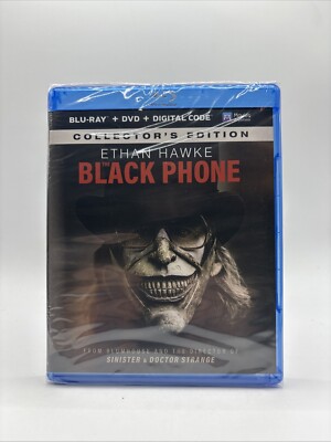 The Black Phone [New Blu-ray] With DVD, 2 Pack, Digital Copy, Collectors Edition