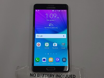 Samsung Galaxy Note 4 (SM-N910A) 32GB (AT&T) Smartphone - Clean IMEI - N418