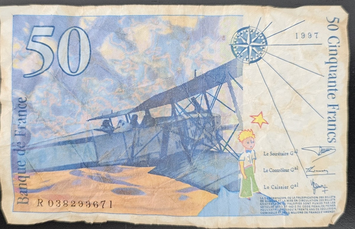 1997 France 50 Cinquante Francs Banque de France, 7 | eBay