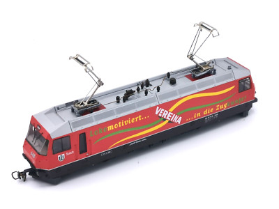 Bemo 1259 118 H0m 1:87 RhB Ge 4/4 III 640 ''Werbelok Vereina'' NEU/OVP (60)