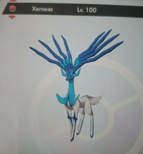 Pokemon Sword And Shield Shiny Legendary Xerneas Lv100 With Master Ball Ebay