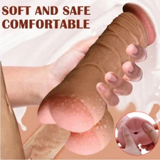 Male-Masturbators Cock-Girth-Penis-Dildo-Anal-Penis-Sleeve-Sex-Toy for Men Women