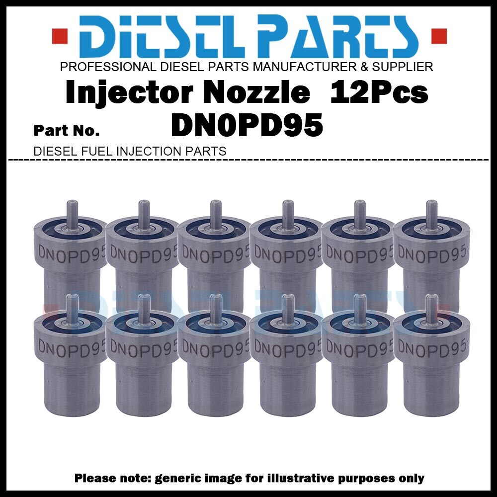 12x Diesel Fuel Injector Nozzle DN0PD95 for Kubota V1903 V2203