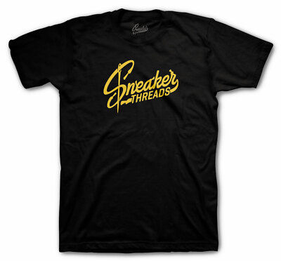 Shirt Match Jordan 1 Black Gold Shoes Metallic Gold Patent - Sneaker Threads Tee