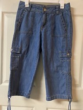 Ladies Capris Riders By Lee vintage Type Jeans Size 6m