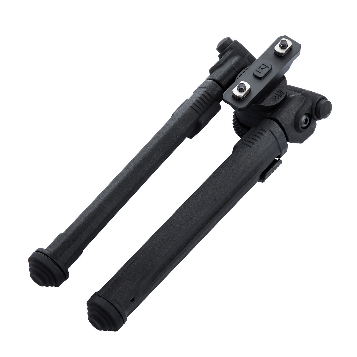 Adjustable Rifle Bipod With Keymod / M-LOK Rail Mount | Quick Detach, Aluminum & Polymer, Black | Hunting Accessory