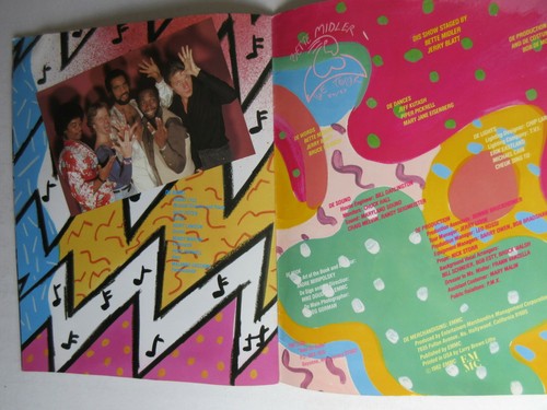 BETTE MIDLER De Tour concert tour program 1982 1983 - Picture 8 of 9