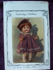 Yesterday's Children Pattern BS-154 for 17"-18" doll