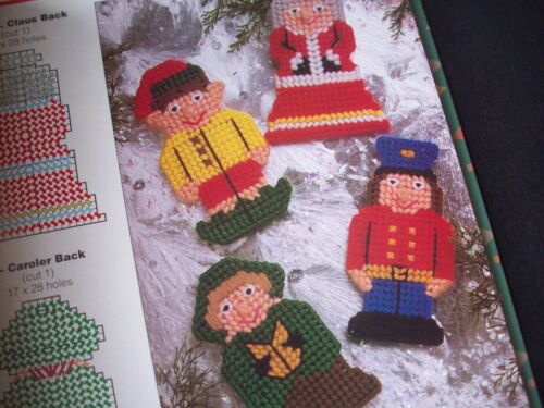 Holiday Wishes plastic canvas pattern book Christmas HAlloween Easter - Picture 10 of 14