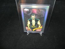 2025 Topps Chrome Marvel - #12 Namor - Silver Refractor