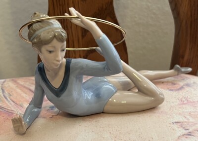 【美品レア】LLADRÓ No.5331『Gymnast with Ring』 LLADRO 5331 Gymnast with Ring Retired! Mint Condition! No Box! L