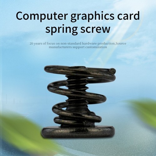100pcs Spring Screws for Secure Installation of GPU Backplate and Heatsinks - Afbeelding 2 van 8