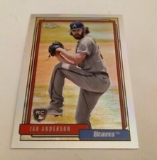 2021 Topps Chrome Update IAN ANDERSON 1992 Redux Refractor #TC92-7 ROOKIE MINT
