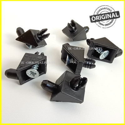 IKEA REGAL STÜTZSTIFTE STECKER BEFESTIGUNGSHALTERUNGEN für KOMPLEMENT PAX SCHWARZ 139199