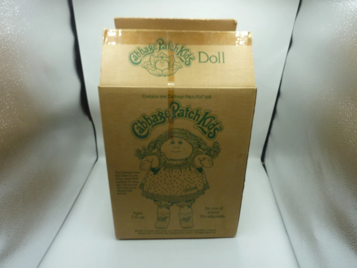 Vintage Cabbage Patch Kids EMPTY BOX ONLY 1983 NO DOLL Original