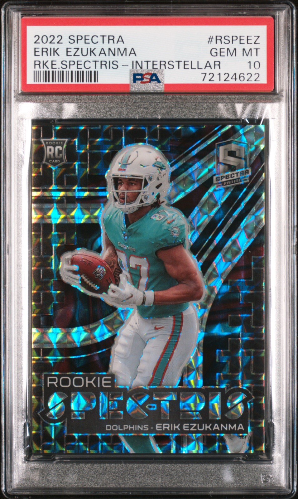 Erik Ezukanma Panini Spectra Rookie Spectris #RSPEEZ Interstellar