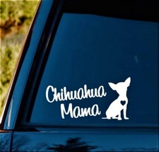 Chihuahua Mama Decal Sticker for Car Window