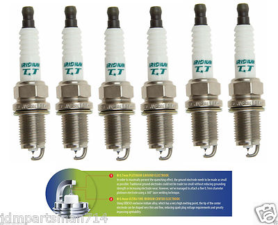 Denso Iridium TT Spark Plugs ITF20TT / 4716 Made in Japan Set of 6