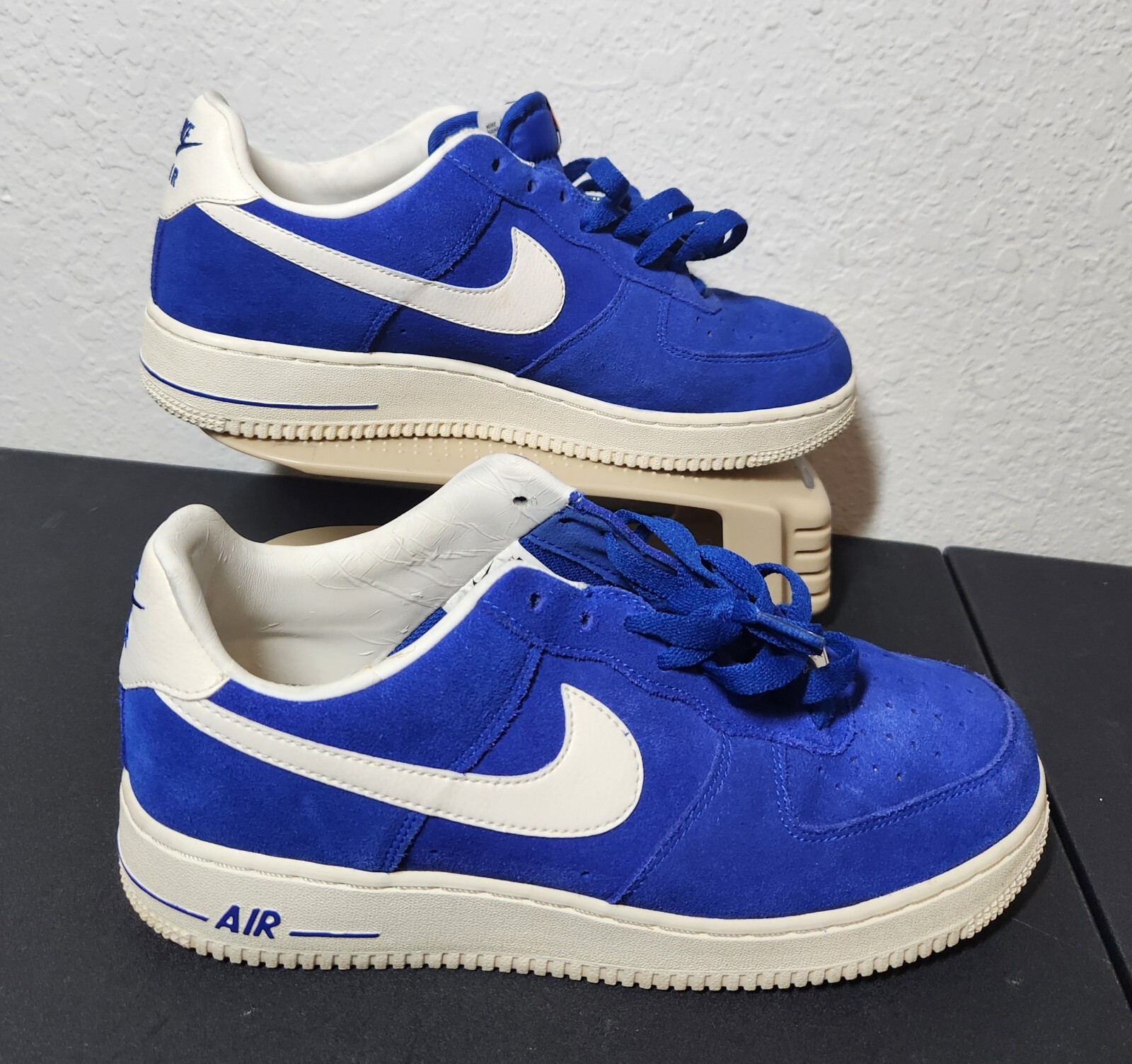 Nike Air Force 1 Blazer Pack Hyper Sail Blue Suede 20… - Gem