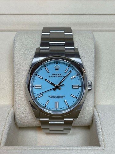 Rolex Oyster Perpetual 36mm, Turquoise 