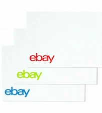 41 New eBay-Branded Polymailer Red Green & Blue 10" x 12.5" (No Padding)