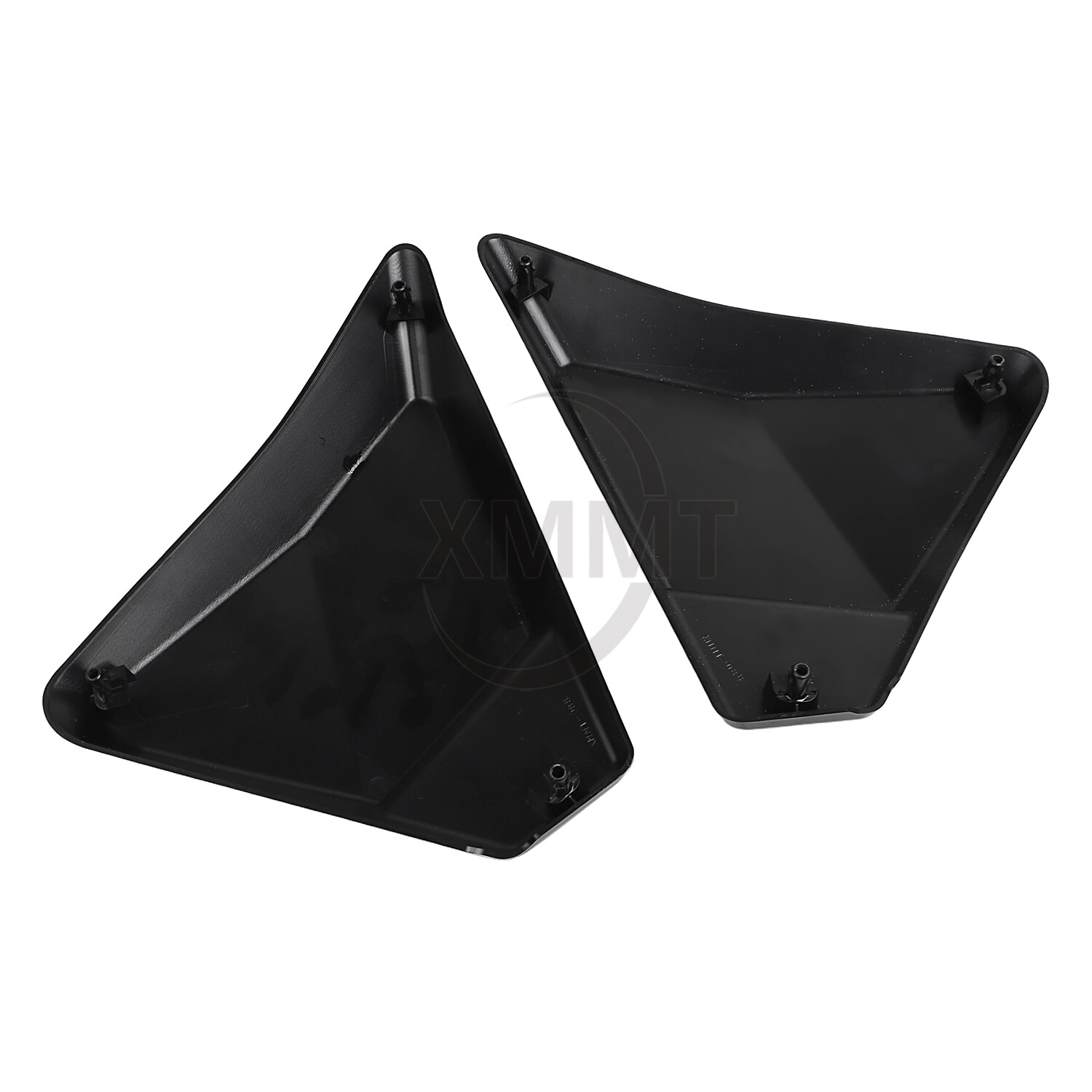 Side Covers Panel Black For Harley Touring Road King Street Electra Glide 97-07