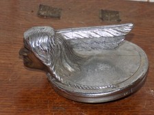 Vintage Pontiac Indian Metal Radiator Hood Ornament
