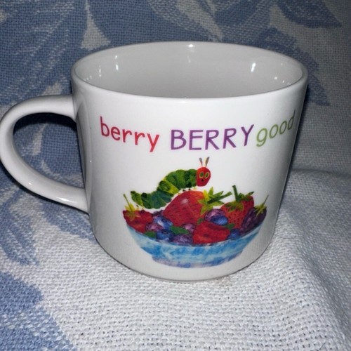 NWOB World of Eric Carle Very Hungry Caterpillar Stackable Coffee Mug Set Of 2 - Picture 3 of 9