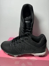RIP-IT - Diamond Molded Softball Cleats - Black -Girls Sizes - New In Box