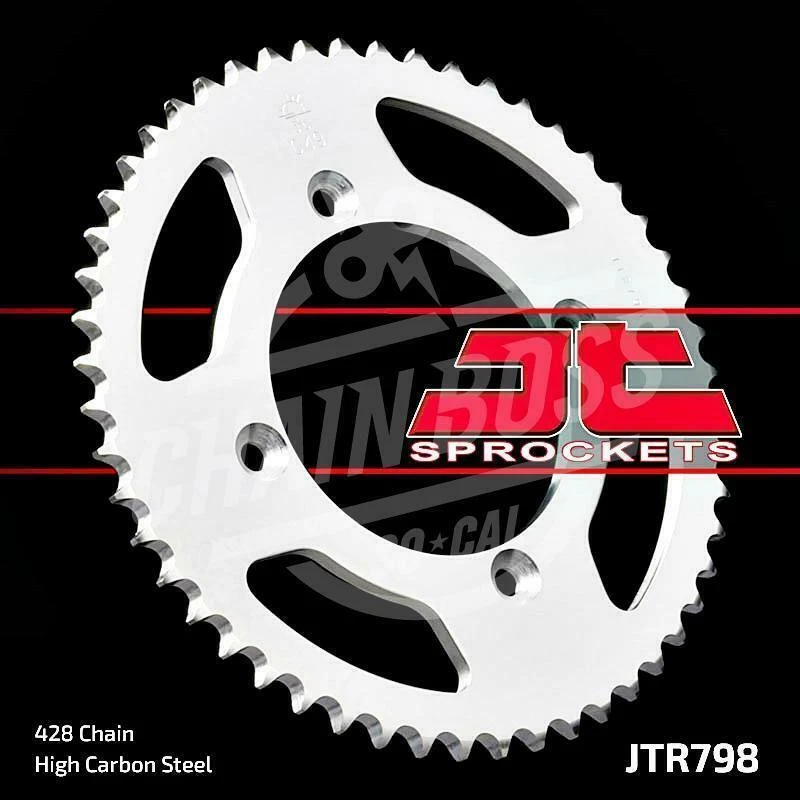 Kit de piñones y cadena de transmisión 428 JT para Yamaha YZ85 2002-2023 Foto 4 de 4