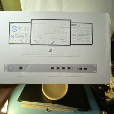 Ubiquiti Networks USG-PRO-4 Enterprise Gateway Router with