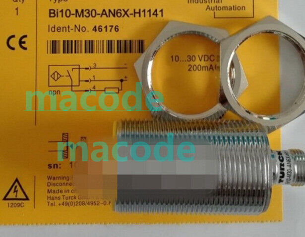 TURCK Proximity Switch BI10-M30-AN6X-H1141 BI10M30AN6XH1141 New #YY0