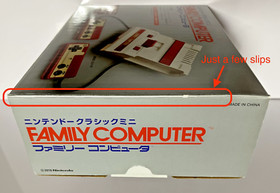 Nintendo NES Classic Mini Family Computer Famicom Game Used Tested Boxed Japan