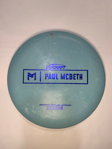 Discraft Paul McBeth Prototype Luna 173-174g Swirly Blue Putter OOP RARE