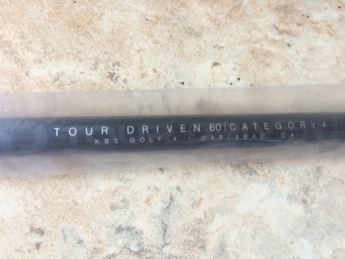 Brand New $400 KBS Ltd. Ed. Black TD 60 CAT4 X Flex Titleist Tsi Adapter - Picture 2 of 3