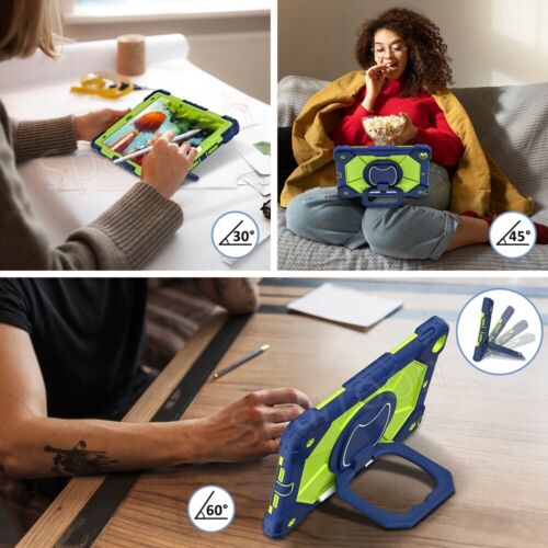 Shockproof Heavy Duty Hard Case for iPad 5/6/7/8/9/10th Gen Air 4 5 Pro 11 2024 - Picture 86 of 126
