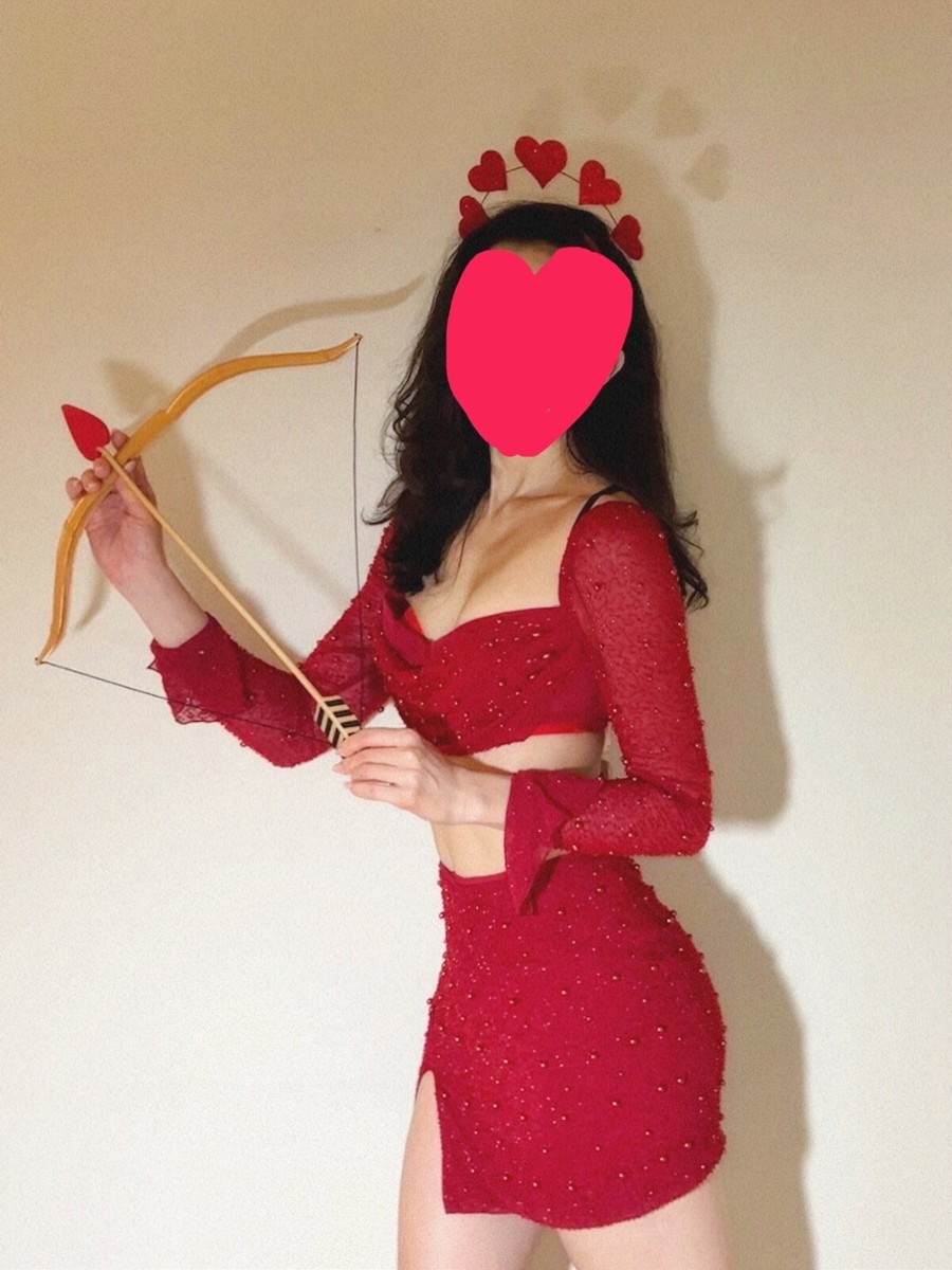 red cupid dress The Cupid's Bow Dress S