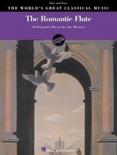 The Romantic Flute 10 Favorite Pieces Sheet Music Flute and Piano 000240210